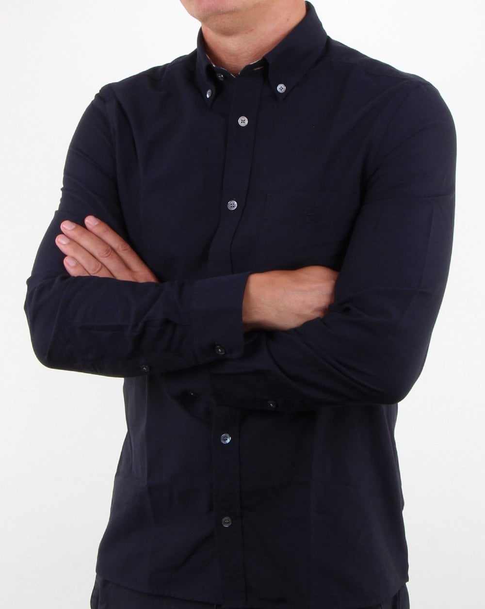 Aquascutum Bevan Oxford Shirt Navy
