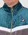 Fila Vintage Harry Velour Track Top Charcoal/Atlantic Deep Blue