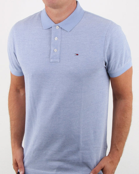 Tommy Hilfiger Oxford Polo Blue