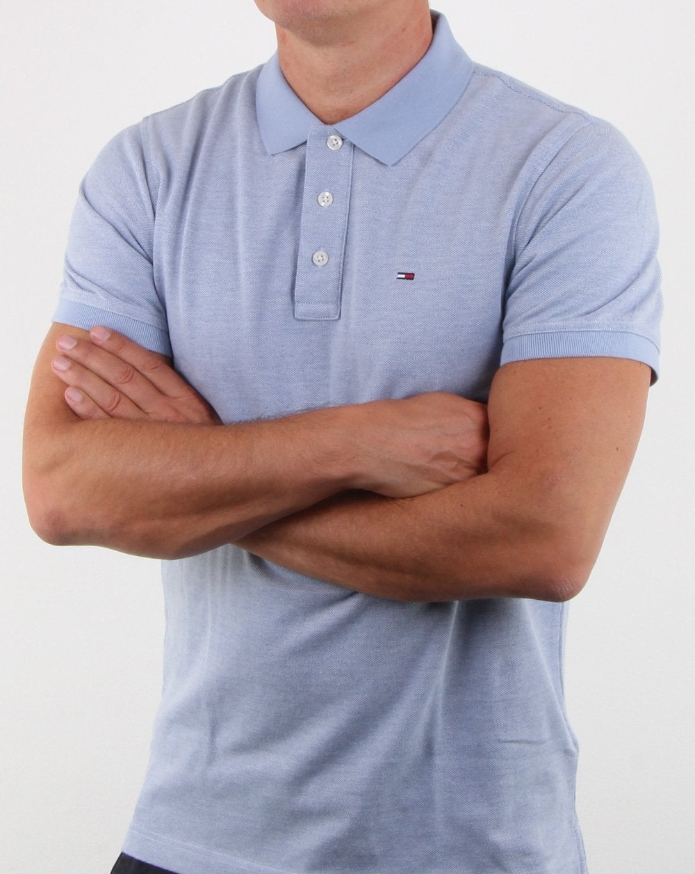 Tommy Hilfiger Oxford Polo Blue