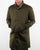 Pretty Green Collared Hooded Mac Khaki