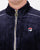 Fila Vintage Velour Piped Track Top Navy