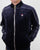 Fila Vintage Velour Piped Track Top Navy