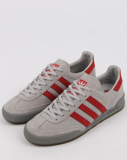 Adidas Jeans Trainers Grey/scarlet