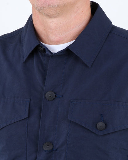 Barbour Beacon Askern Overshirt Navy