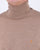 Farah Gosforth Merino Roll Neck Light Sand
