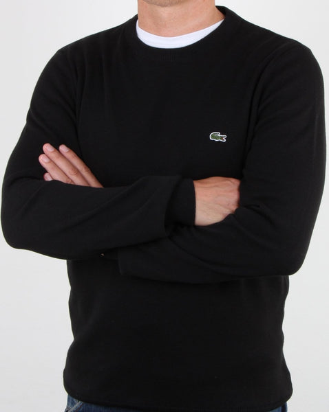 Lacoste Crew Neck Jumper Black