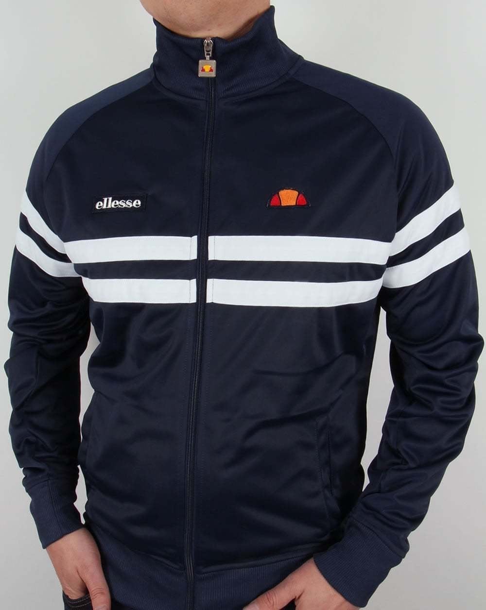 Ellesse Rimini Track Top Navy/White