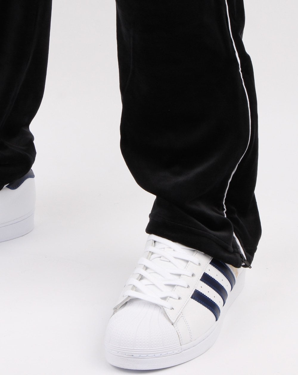 Fila Vintage Cyrus Velour Track Pants Black