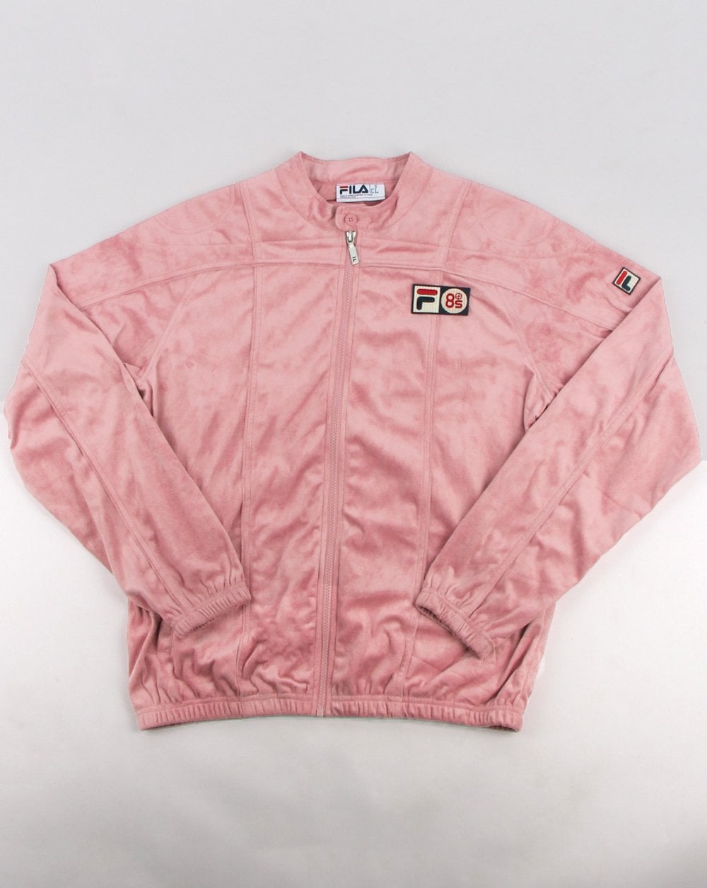 Fila Vintage Terrinda Mk3 Pro Badged Track Top Pink Shadow