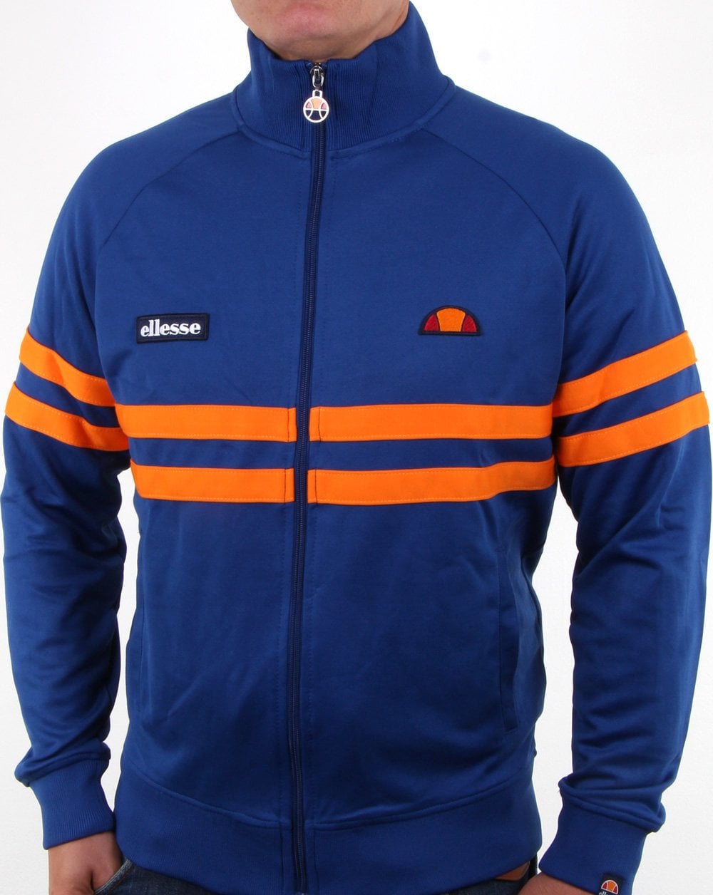 Ellesse Rimini Track Top Deep Royal/orange