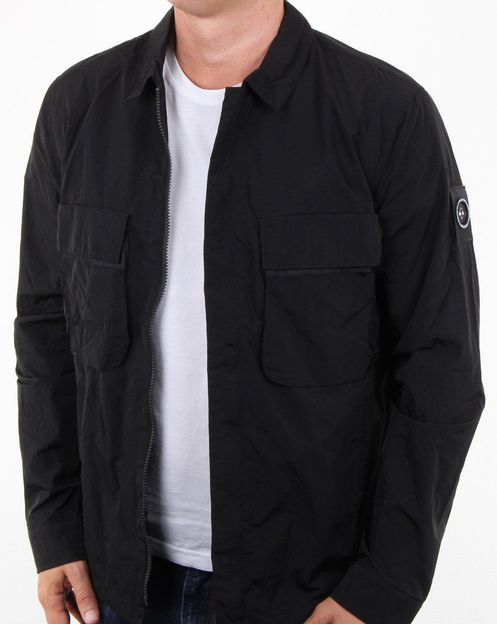 Marshall Artist Liquid Overshirt Black