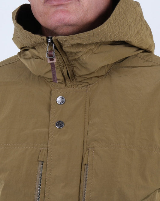 Pretty Green Pretty Green Cambrai Snorkel Parka Khaki