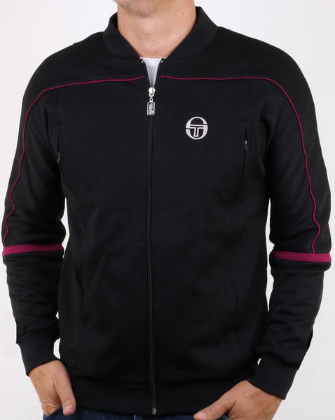 Sergio Tacchini Amiscora Track Top Black/Purple
