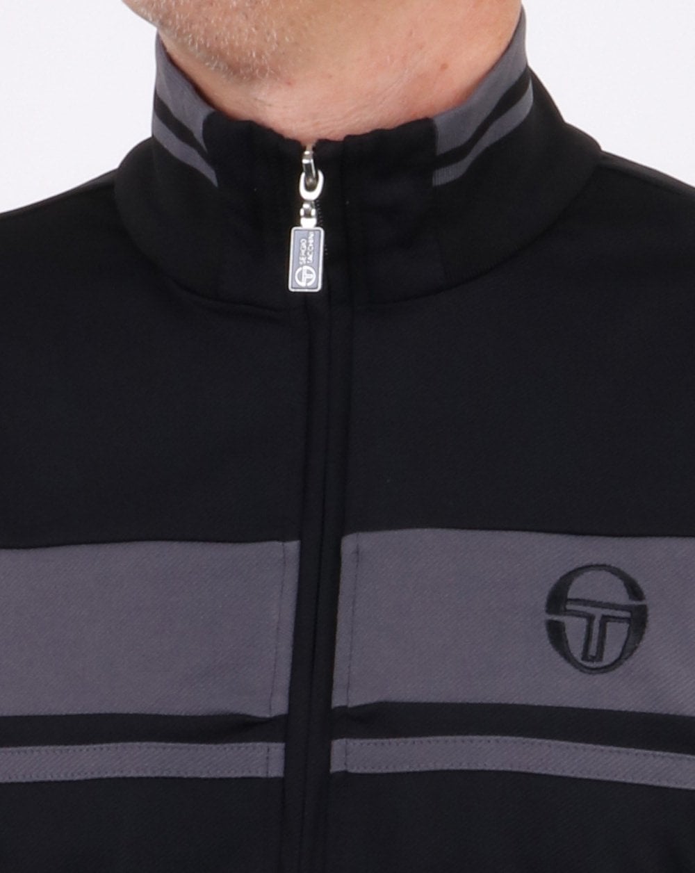 Sergio Tacchini Masters Track Top Black/grey