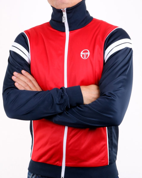 Sergio Tacchini Winner Track Top Red/navy