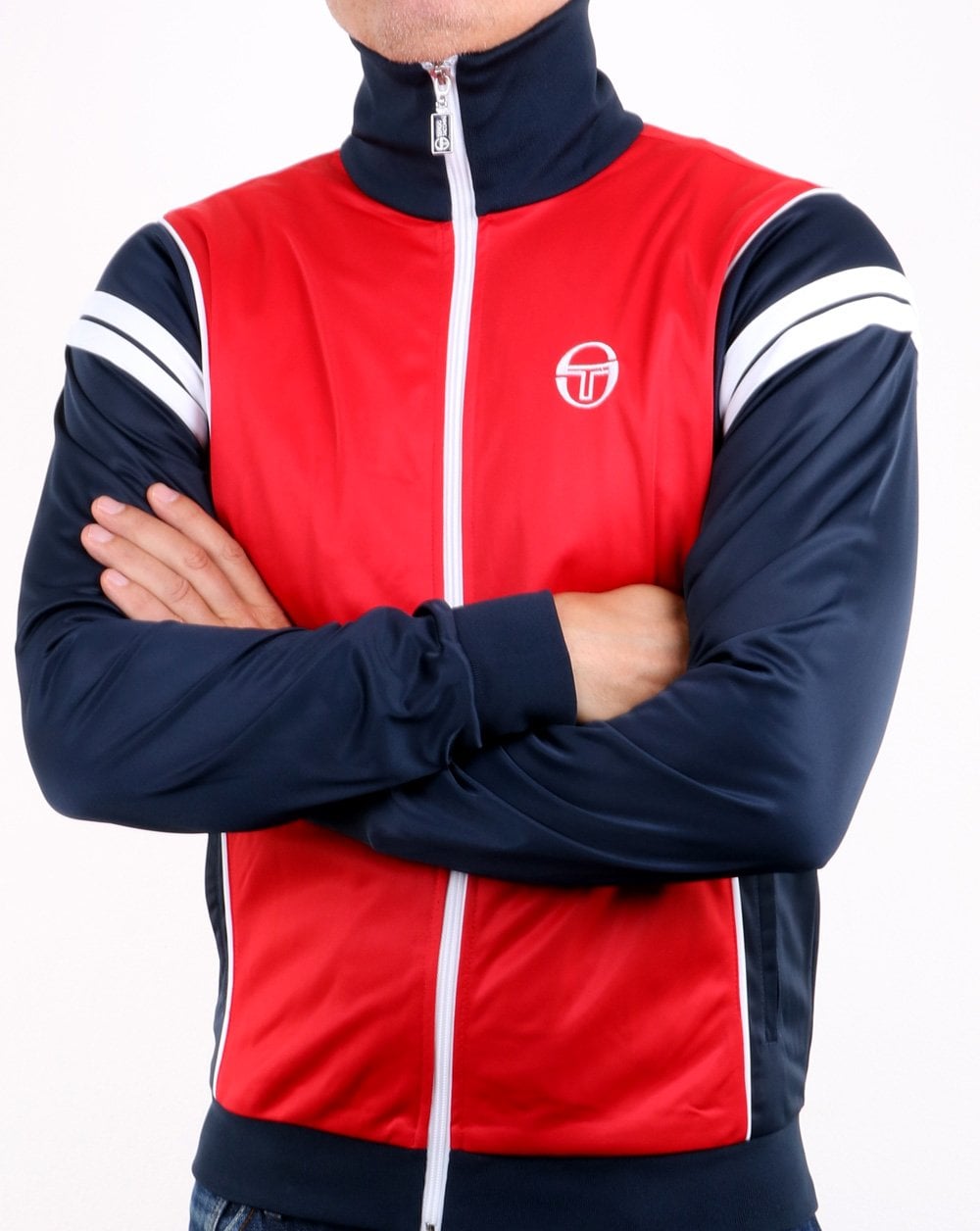 Sergio Tacchini Winner Track Top Red/navy