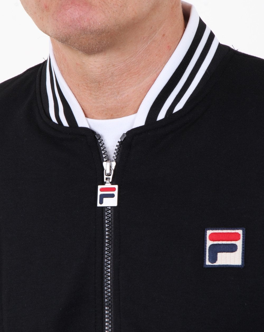 Fila Vintage Settanta Track Top Black/white