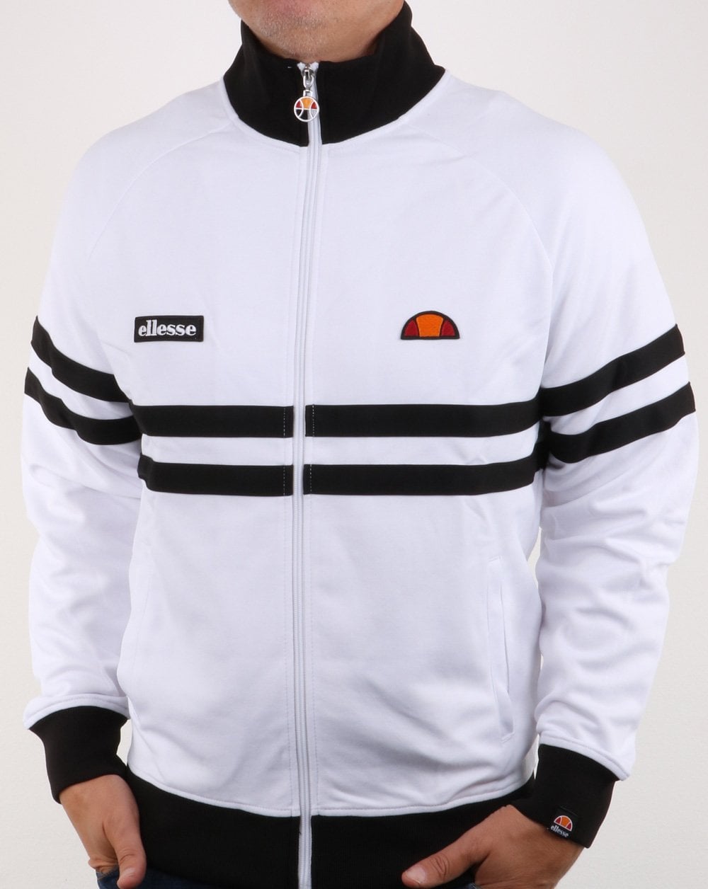 Ellesse Rimini Track Top White/black