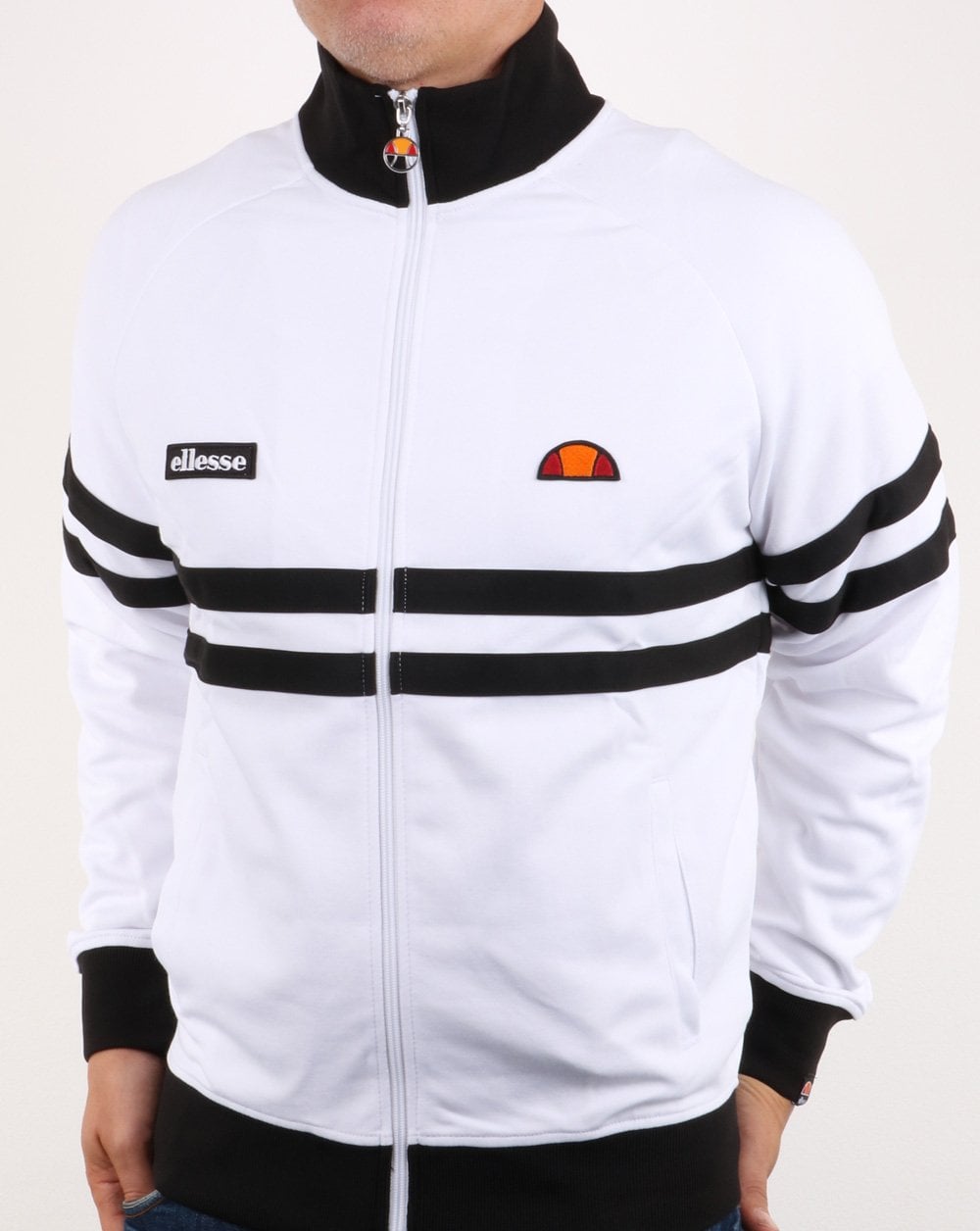 Ellesse Rimini Track Top White/black