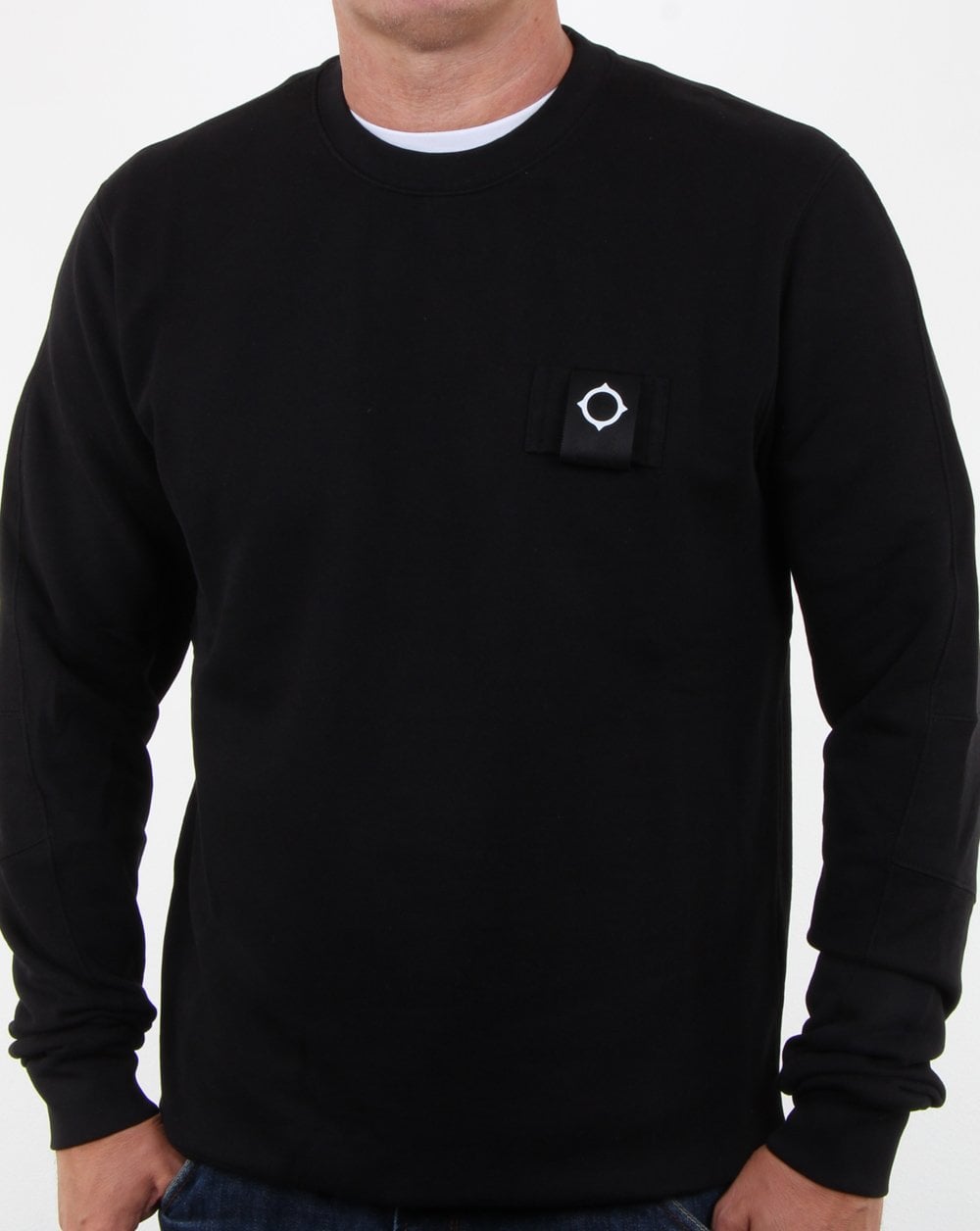 Ma.strum Training Crew Sweat Jet Black