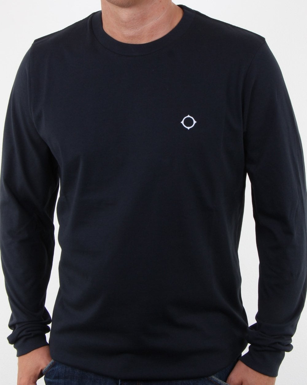 Ma.strum L/s Icon T-shirt Dark Navy