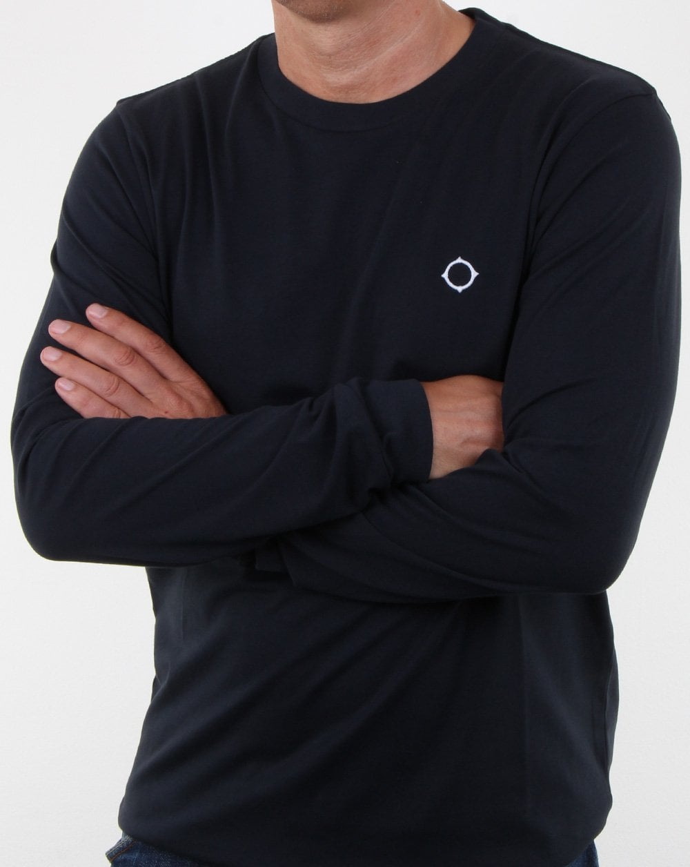 Ma.strum L/s Icon T-shirt Dark Navy