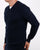 Aquascutum Helm Merino V Neck Navy