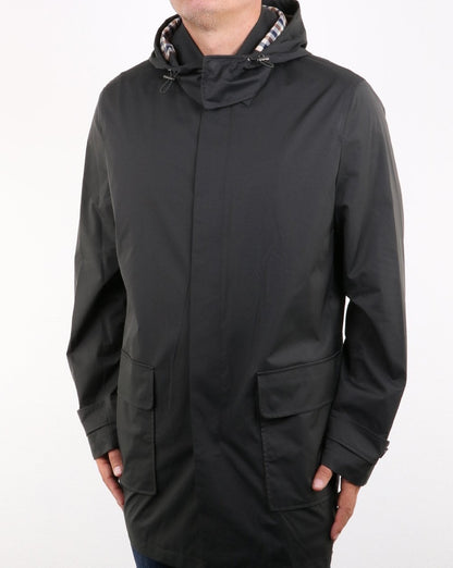 Aquascutum Dexter Hooded Parka Forest Green