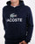 Lacoste Logo Overhead Hooded Top Navy