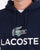 Lacoste Logo Overhead Hooded Top Navy