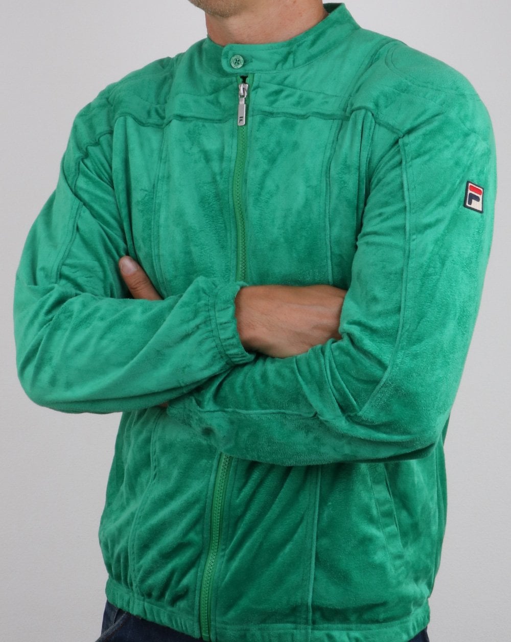 Fila Vintage Terrinda Mk3 Track Top Green