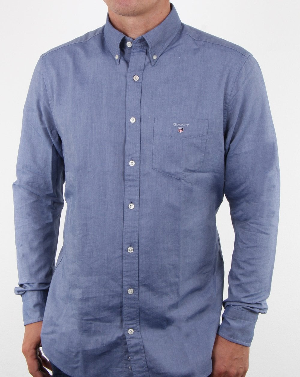 Gant The Oxford Button Down Shirt Persian Blue