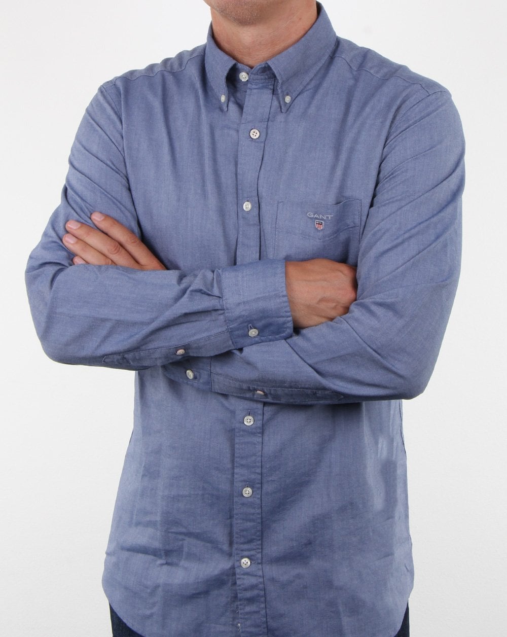 Gant The Oxford Button Down Shirt Persian Blue