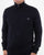 Gant Contrast Zip Knit jumper Navy