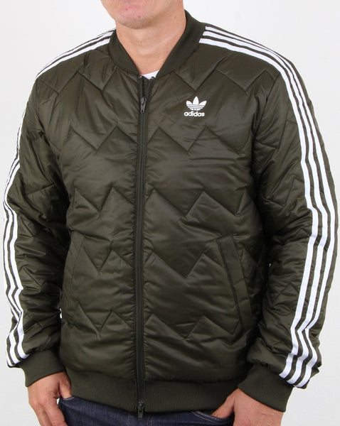 Adidas Originals SST Quilted Jacket Night Cargo