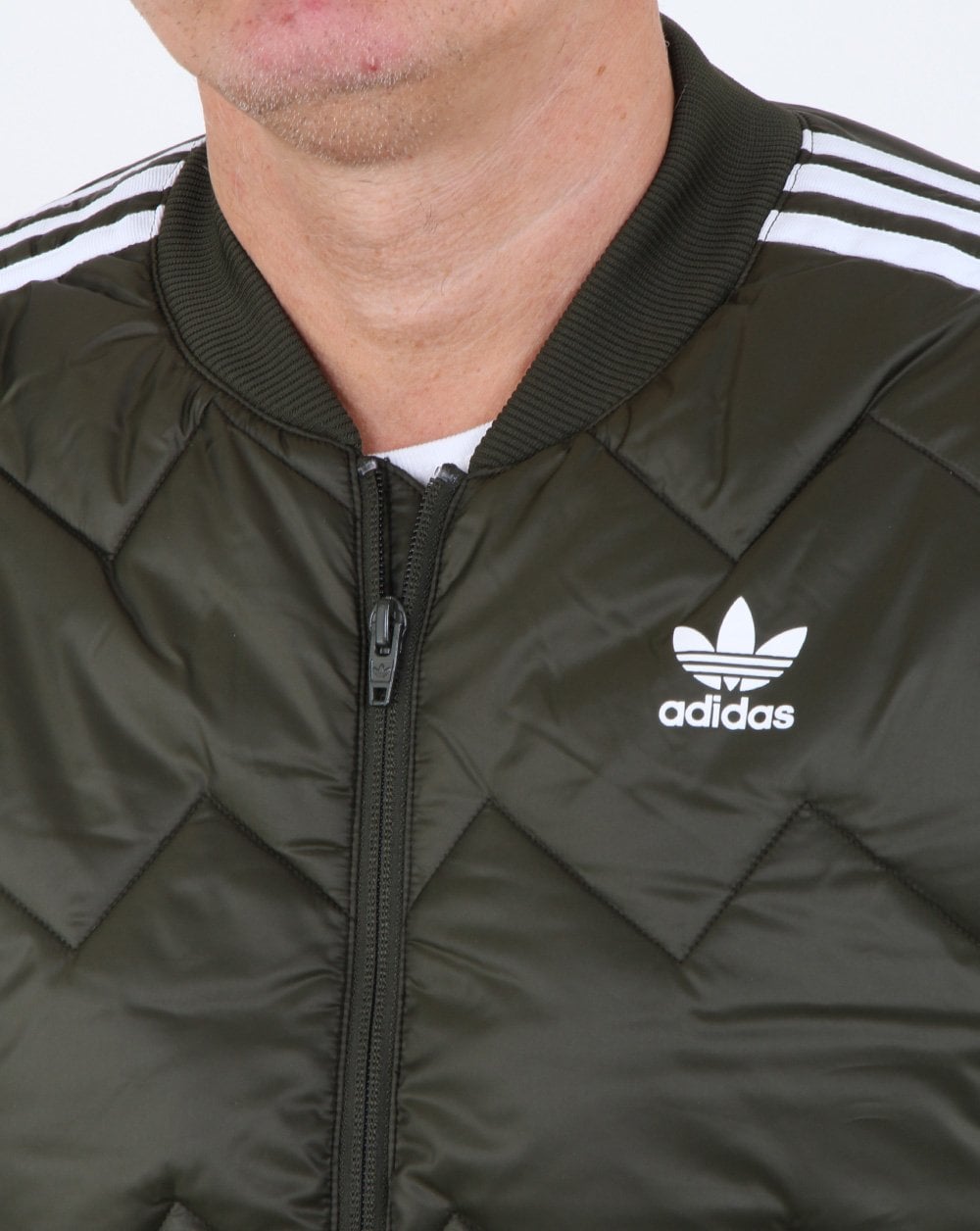 Adidas Originals SST Quilted Jacket Night Cargo
