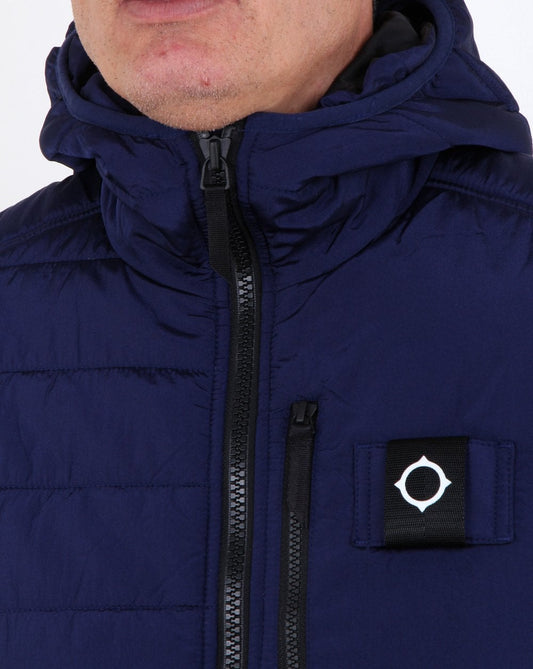 Ma.Strum Ma.strum Pegasus Quilt Jacket Dark Indigo