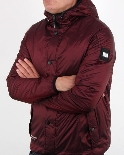 Weekend Offender Robinson Jacket Burgundy