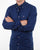 Gant Indigo Solid Button Down Shirt Dark Indigo