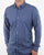 Gant Indigo Twill Check Button Down Shirt Indigo