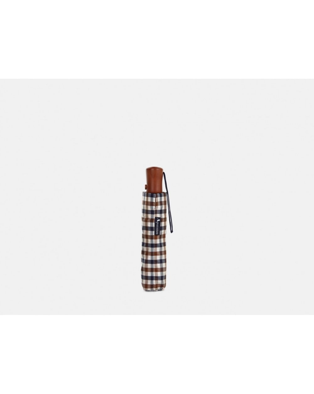 Aquascutum Club Check Umbrella Vicuna