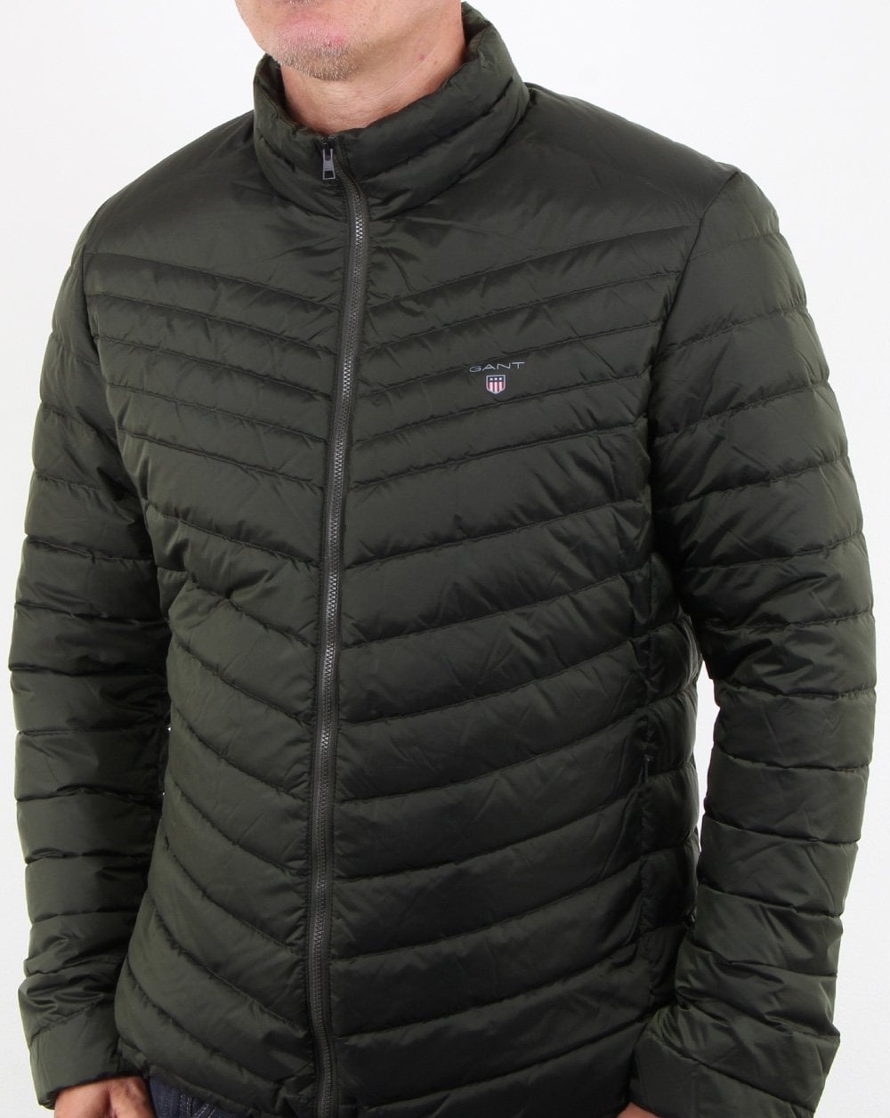 Gant The Airlight Down Jacket Moss Green