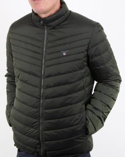 Gant The Airlight Down Jacket Moss Green