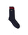Lacoste Stripe Socks Navy/Red