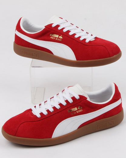 Puma Red Star Trainer Red/white