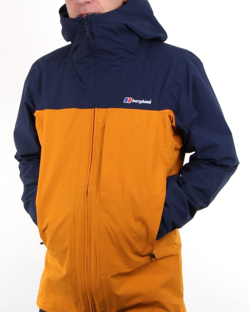 Berghaus Chombu Jacket Dark Yellow/Dark Blue