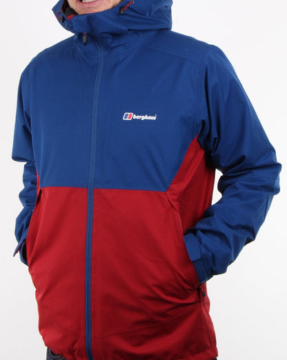 Berghaus Fellmaster Jacket Red Dahlia/Deep Water