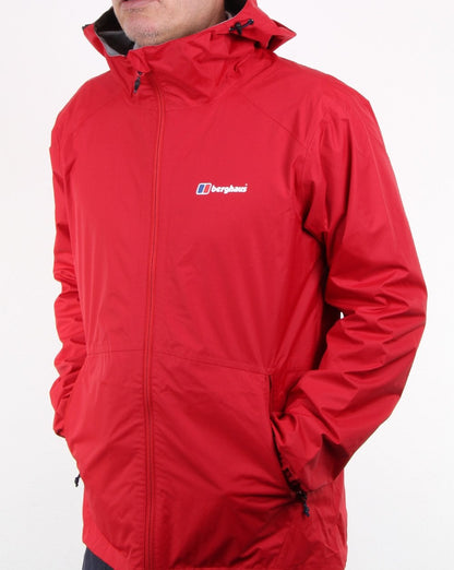 Berghaus Deluge Light Jacket Haute Red
