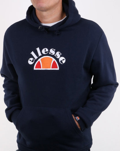 Ellesse Arc Logo Hoody Navy